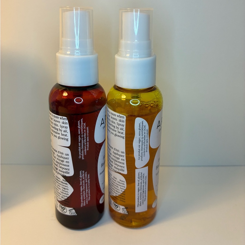 Apto Skincare Summer Mist 2 Pc Set Turmeric & Pomegranate Face Setting Spray LE - Picture 4 of 8